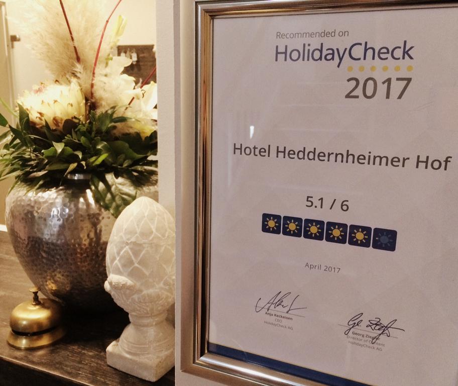 Hotel Heddernheimer Hof Франкфурт-на-Майне Экстерьер фото
